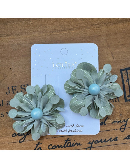 Spinki do włosów dla dziewczynki Kwiatki Lolita Acc. Zestaw 2 sztuki