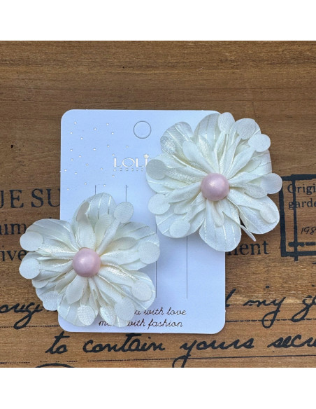 Spinki do włosów dla dziewczynki Kwiatki Lolita Acc. Zestaw 2 sztuki