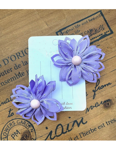 Spinki do włosów dla dziewczynki Kwiatki Lolita...