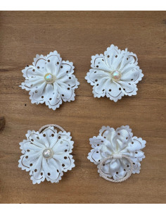 Zestaw 4 sztuki Gumki i spinki do włosów dla dziewczynki... 2