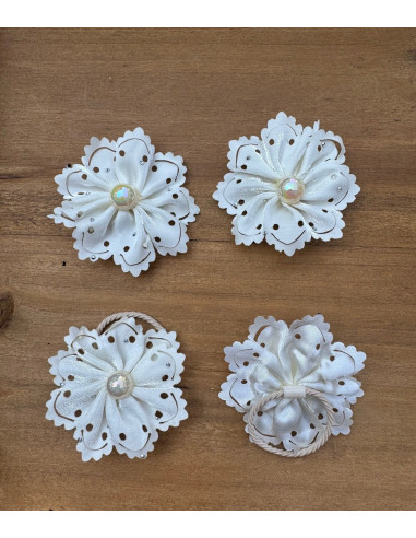 Zestaw 4 sztuki Gumki i spinki do włosów dla...