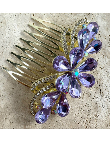 GRZEBIEŃ wsuwany do włosów wtykowy ozdobny...