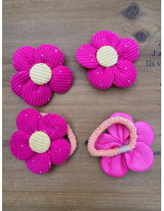 Zestaw 4 sztuki Gumki i spinki do włosów dla dziewczynki... 2