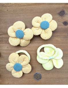 Zestaw 4 sztuki Gumki i spinki do włosów dla dziewczynki... 2