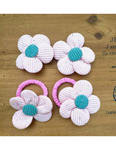 Zestaw 4 sztuki Gumki i spinki do włosów dla dziewczynki...