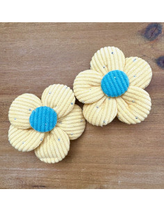 Spinki do włosów dla dziewczynki Kwiatki XXL Lolita Acc....