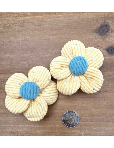 Spinki do włosów dla dziewczynki Kwiatki XXL Lolita Acc.... 2