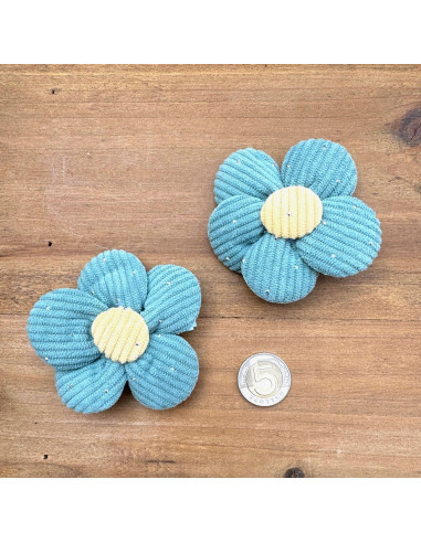 Spinki do włosów dla dziewczynki Kwiatki XXL...