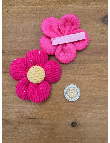 Spinki do włosów dla dziewczynki Kwiatki XXL Lolita Acc. Zestaw 2 sztuki