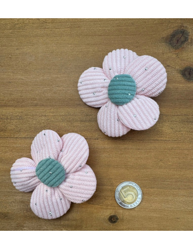 Spinki do włosów dla dziewczynki Kwiatki XXL...