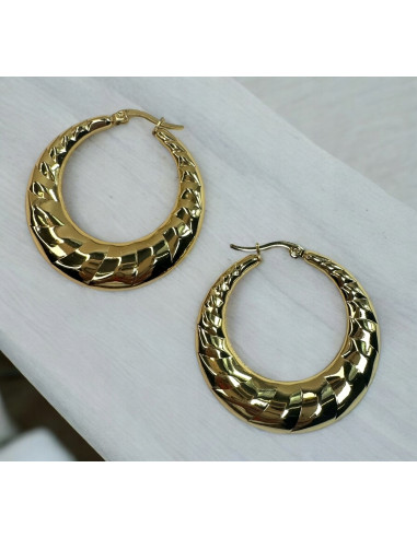 Kolczyki ze stali chirurgicznej Koła dmuchane 4...