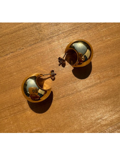 Kolczyki ze stali chirurgicznej Koła dmuchane 2 cm Lolita... 2