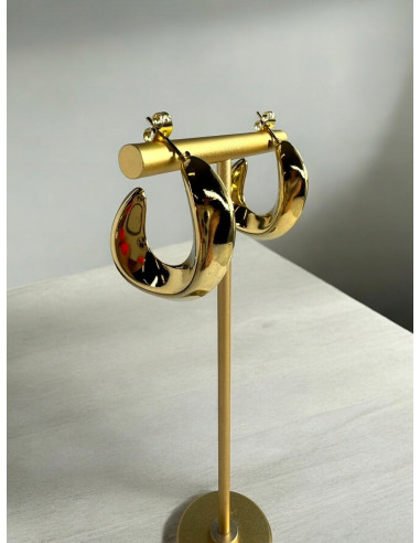 Kolczyki ze stali chirurgicznej Koła 3 cm...