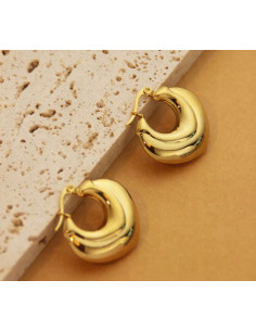 Kolczyki ze stali chirurgicznej Koła 3 cm Lolita...