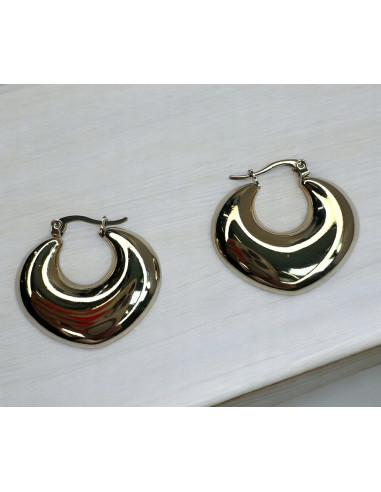 Kolczyki ze stali chirurgicznej Koła 3 cm...