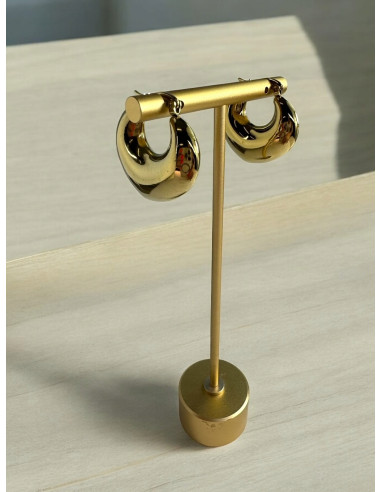 Kolczyki ze stali chirurgicznej Koła 3 cm...