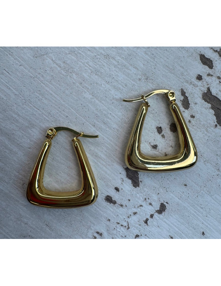 Kolczyki ze stali chirurgicznej Koła 2 cm Lolita Accessoriese