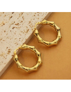 Kolczyki ze stali chirurgicznej Koła 3,5 cm Lolita...