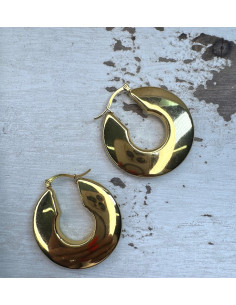 Kolczyki ze stali chirurgicznej Koła dmuchane 4 cm Lolita... 2