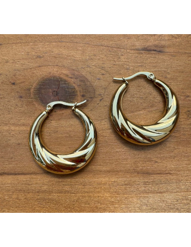 Kolczyki ze stali chirurgicznej Koła dmuchane 3...