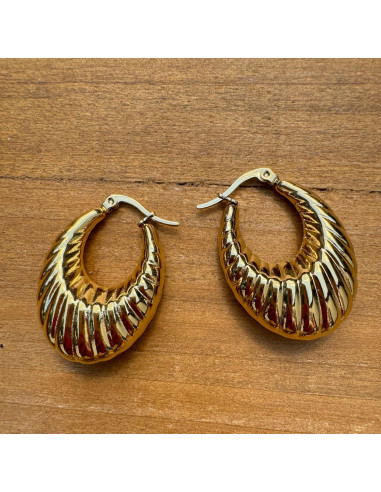 Kolczyki ze stali chirurgicznej Koła dmuchane...