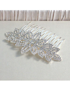GRZEBIEŃ wsuwany do włosów wtykowy ozdobny diamenty...