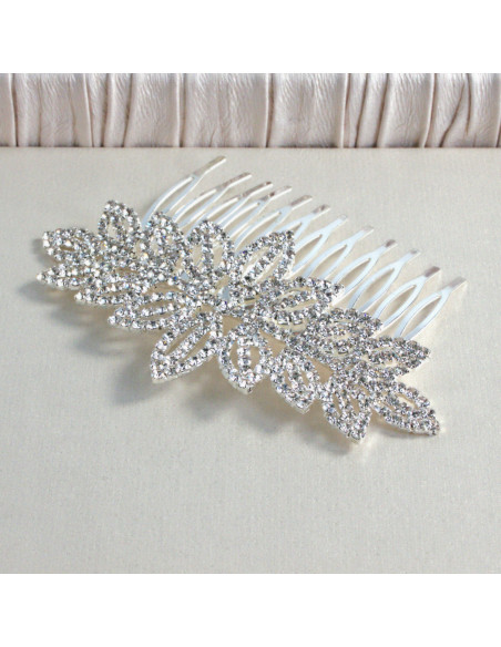 GRZEBIEŃ wsuwany do włosów wtykowy ozdobny diamenty Lolita Akcesoria