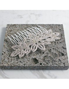 GRZEBIEŃ wsuwany do włosów wtykowy ozdobny diamenty... 2