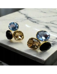 Kolczyki POZŁACANE Z KAMIENIAMI Lolita Accessories... 2