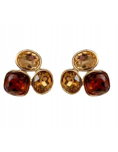 Kolczyki POZŁACANE Z KAMIENIAMI Lolita Accessories...