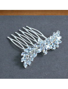 GRZEBIEŃ wsuwany do włosów wtykowy ozdobny diamenty...
