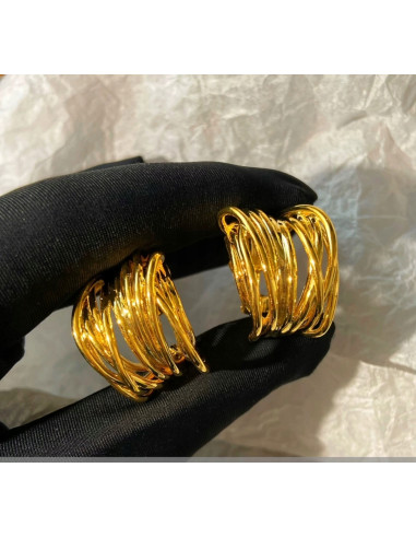 Kolczyki Złote KOŁA Lolita Accessories srebrny...