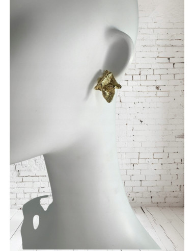 Kolczyki Złote GALERYJNE ROMBY Lolita...