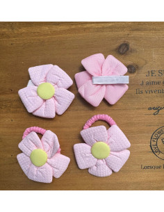 Zestaw 4 sztuki Gumki i spinki do włosów dla dziewczynki... 2