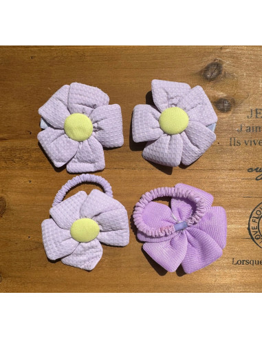 Zestaw 4 sztuki Gumki i spinki do włosów dla...