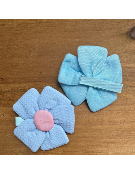 Spinki do włosów dla dziewczynki Kwiatki XXL Lolita Acc. Zestaw 2 sztuki