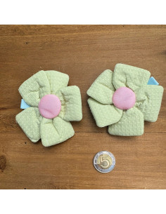 Spinki do włosów dla dziewczynki Kwiatki XXL Lolita Acc.... 2