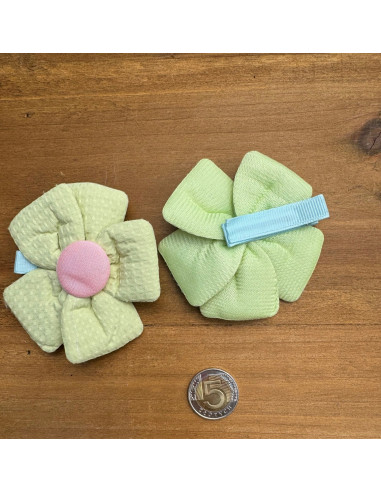 Spinki do włosów dla dziewczynki Kwiatki XXL...