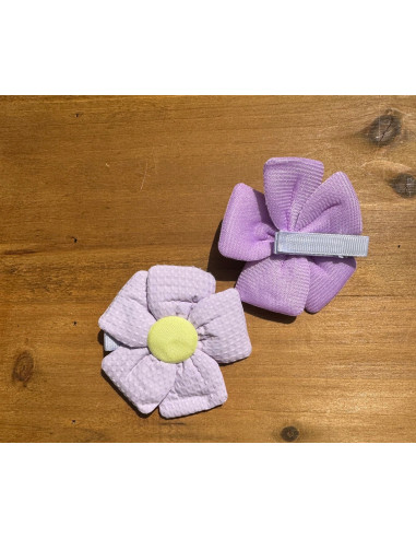 Spinki do włosów dla dziewczynki Kwiatki XXL...