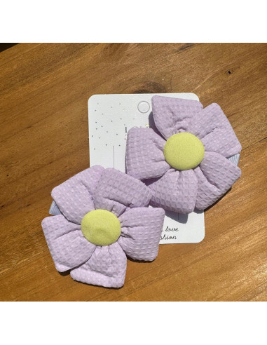 Spinki do włosów dla dziewczynki Kwiatki XXL...