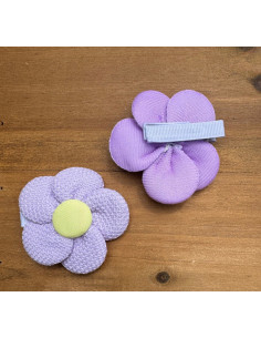 Spinki do włosów dla dziewczynki Kwiatki XXL Lolita Acc.... 2