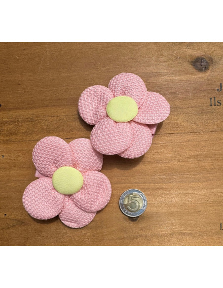 Spinki do włosów dla dziewczynki Kwiatki XXL Lolita Acc. Zestaw 2 sztuki