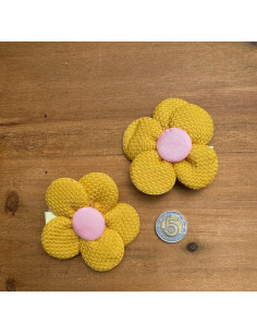 Spinki do włosów dla dziewczynki Kwiatki XXL Lolita Acc.... 2