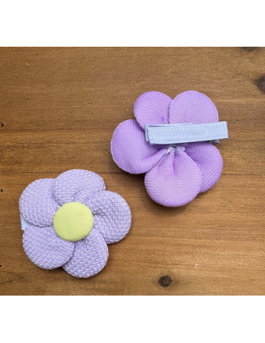 Spinki do włosów dla dziewczynki Kwiatki XXL...