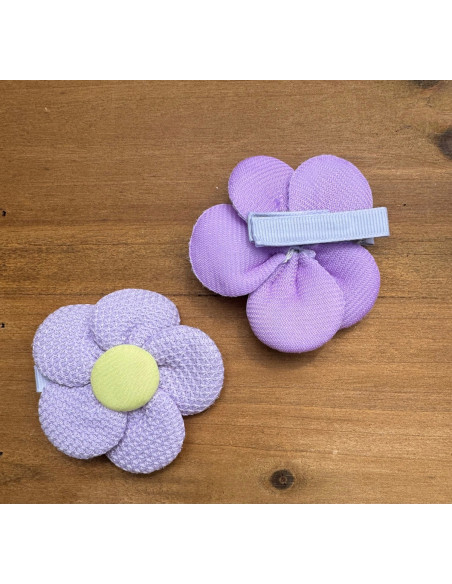 Spinki do włosów dla dziewczynki Kwiatki XXL Lolita Acc. Zestaw 2 sztuki