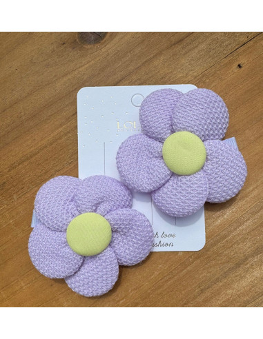 Spinki do włosów dla dziewczynki Kwiatki XXL...