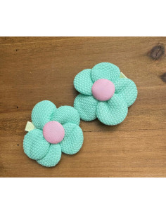 Spinki do włosów dla dziewczynki Kwiatki XXL Lolita Acc....