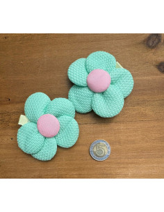 Spinki do włosów dla dziewczynki Kwiatki XXL Lolita Acc.... 2