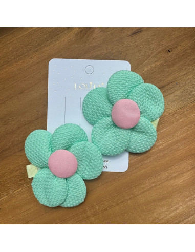 Spinki do włosów dla dziewczynki Kwiatki XXL...