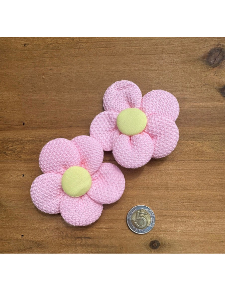 Spinki do włosów dla dziewczynki Kwiatki XXL Lolita Acc. Zestaw 2 sztuki